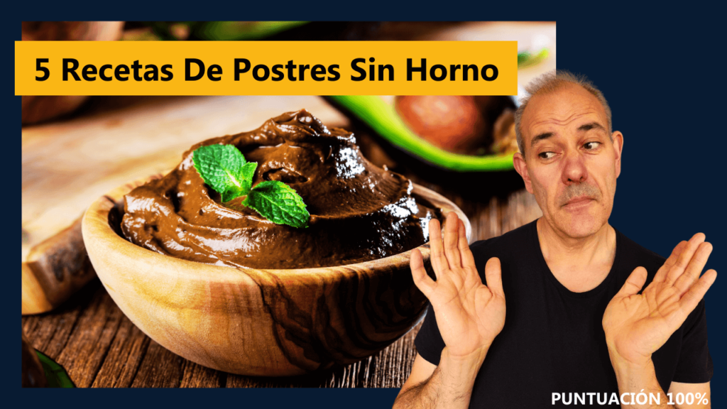 5 Recetas De Postres Sin Horno Deliciosos, Sin Huevo Y Fáciles De Preparar