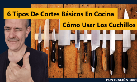 6 Tipos De Cortes Básicos En Cocina | Cómo Usar Los Cuchillos