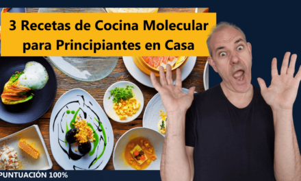 3 Recetas de Cocina Molecular para Principiantes en Casa