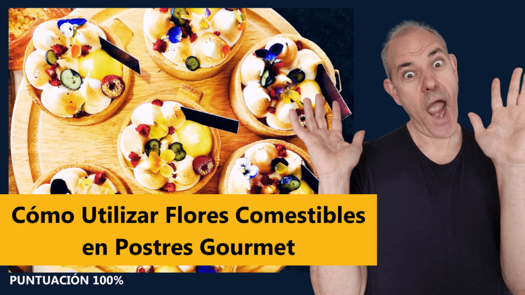 Cómo Utilizar Flores Comestibles en Postres Gourmet