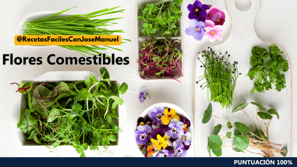Flores Comestibles