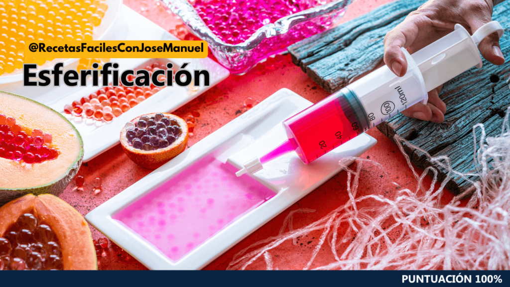 esferificación