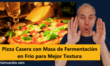 Pizza Casera con Masa de Fermentación en Frío para Mejor Textura