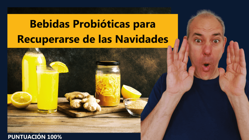 Bebidas Probióticas para Recuperarse de las Navidades