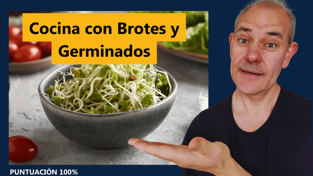 Cocina con Brotes y Germinados