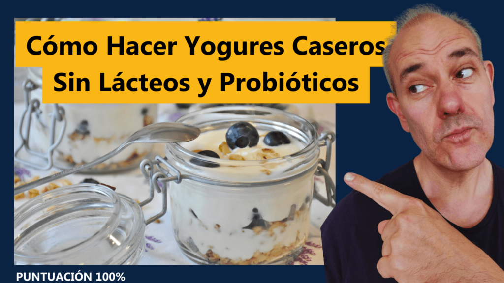 Cómo Hacer Yogures Caseros Sin Lácteos y Probióticos