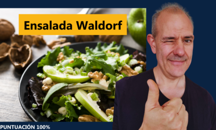 Ensalada Waldorf con Manzana, Apio y Nueces
