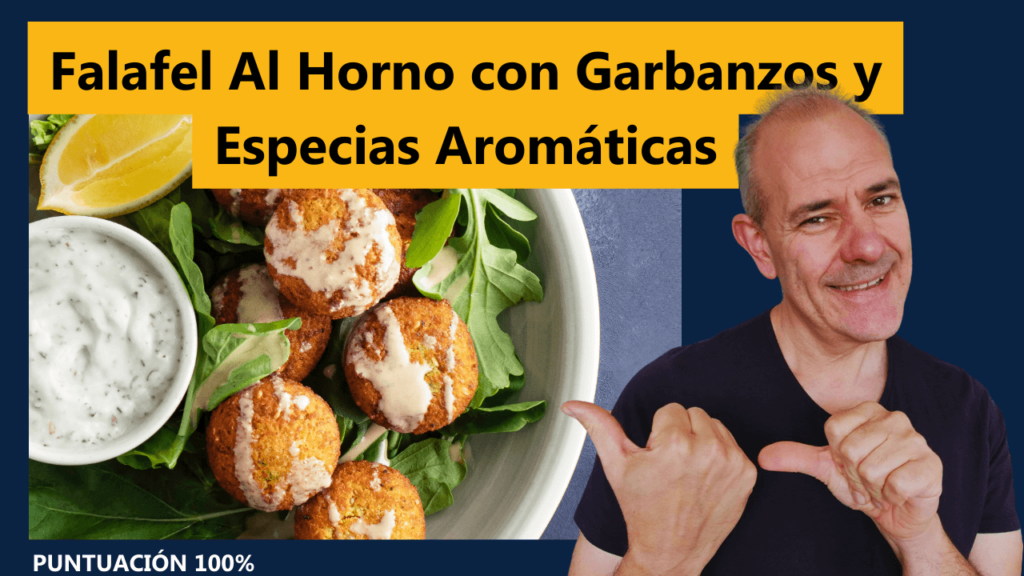 Falafel Al Horno con Garbanzos y Especias Aromáticas