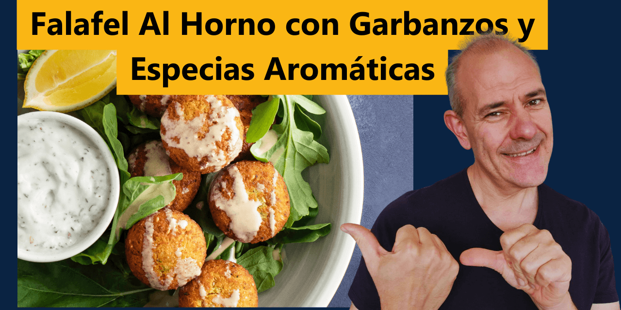 Falafel Al Horno con Garbanzos y Especias Aromáticas