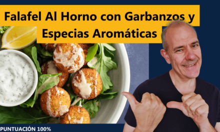 Falafel Al Horno con Garbanzos y Especias Aromáticas