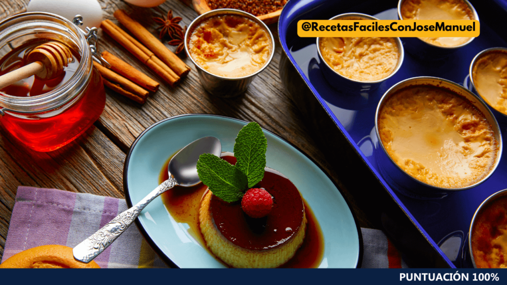 Flan de Huevo Tradicional al horno