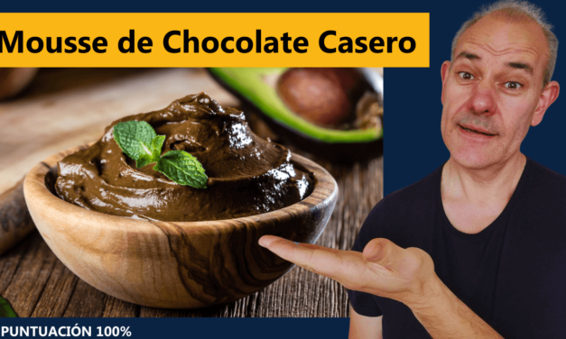 Mousse de Chocolate Casero