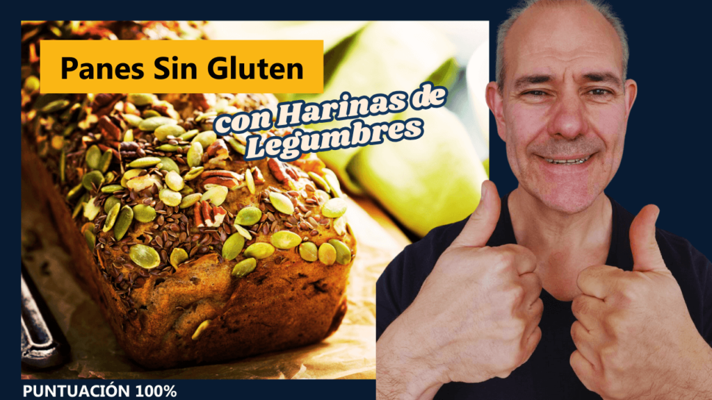 PANES SIN GLUTEN CON HARINA DE LEGUMBRES