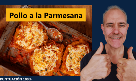 Pollo a la Parmesana con Salsa de Tomate Casera