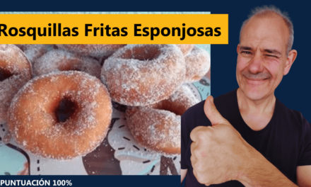 Rosquillas Fritas Esponjosas