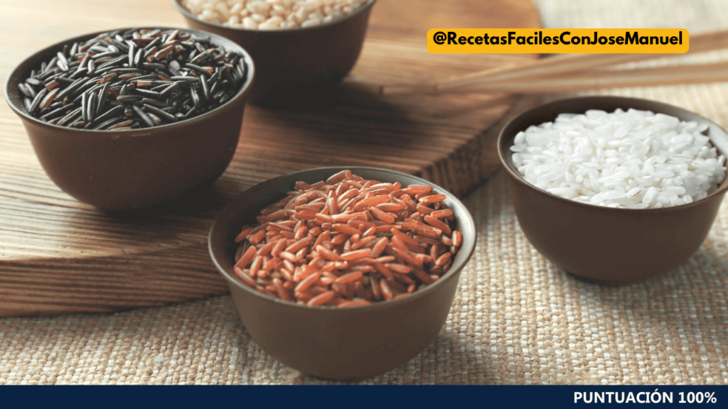 TIPOS DE ARROZ